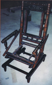 antique rocking chair repair after